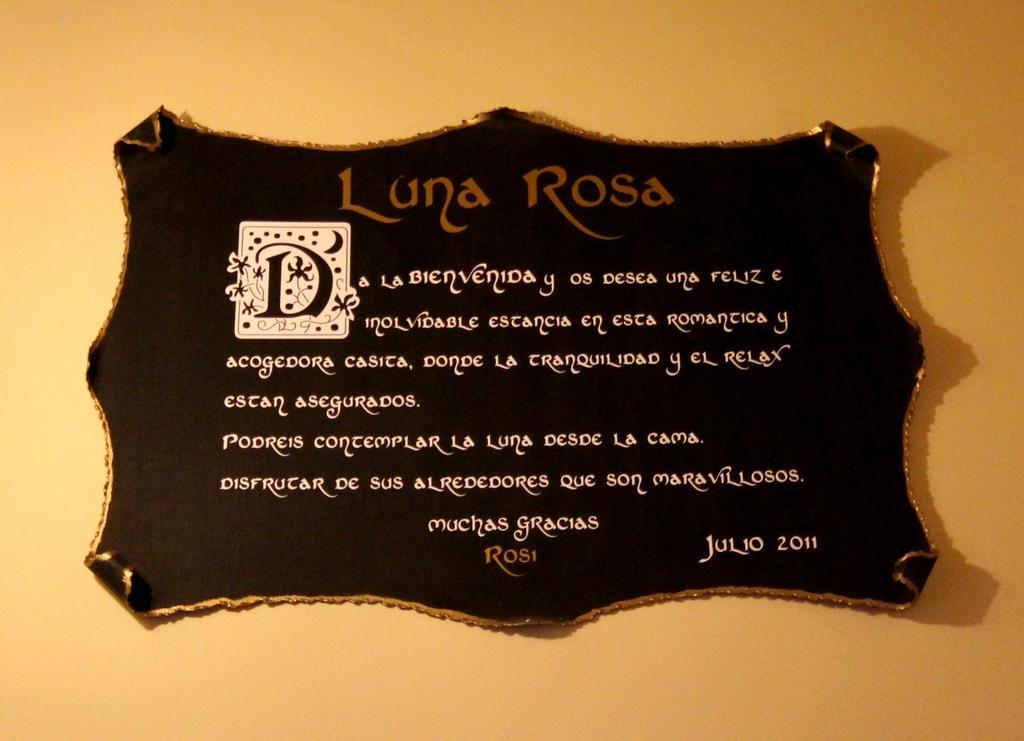 Casa Rural Luna Rosa Lancharejo Exteriér fotografie